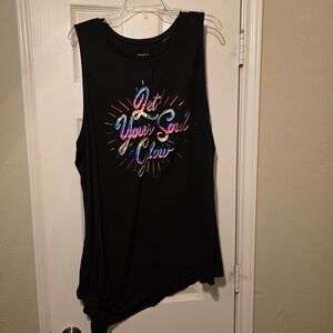 Torrid Black Active Tee